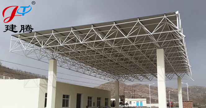 安塞超限站網架照片